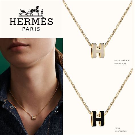 hermes kelly necklace|mini pop h necklace.